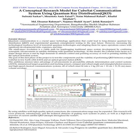A Conceptual Research Model for CubeSat Communication System Using ...