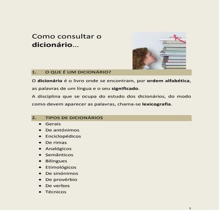 A Consulta Do DicionáRio