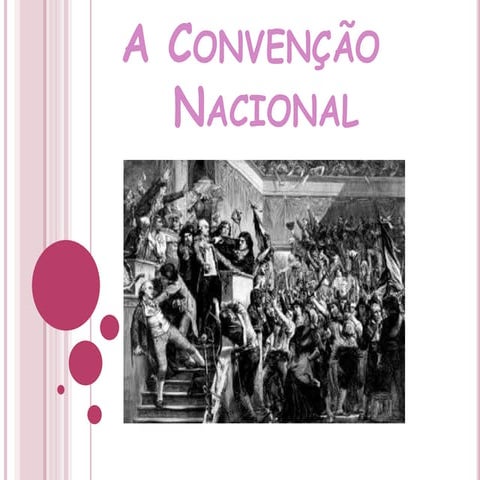 A Convenção Nacional-Revolução Francesa.8 ano. | PPTX