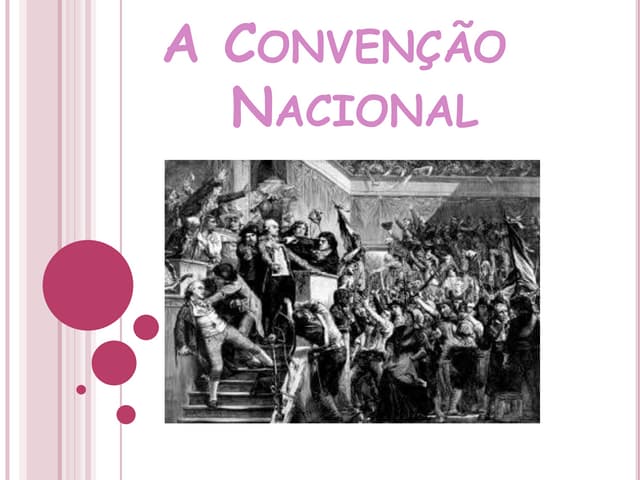A Convenção Nacional-Revolução Francesa.8 ano. | PPTX