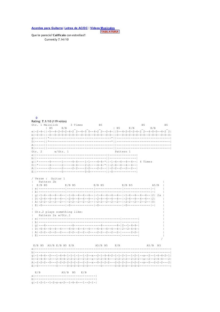 Acordes para guitarra