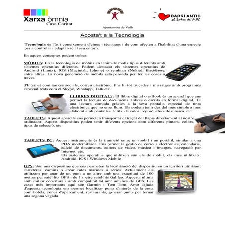 Acosta't a la tecnologia