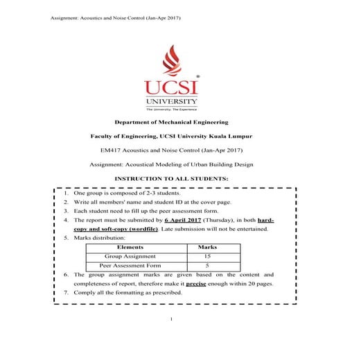 Acoustical modeling of urban building design