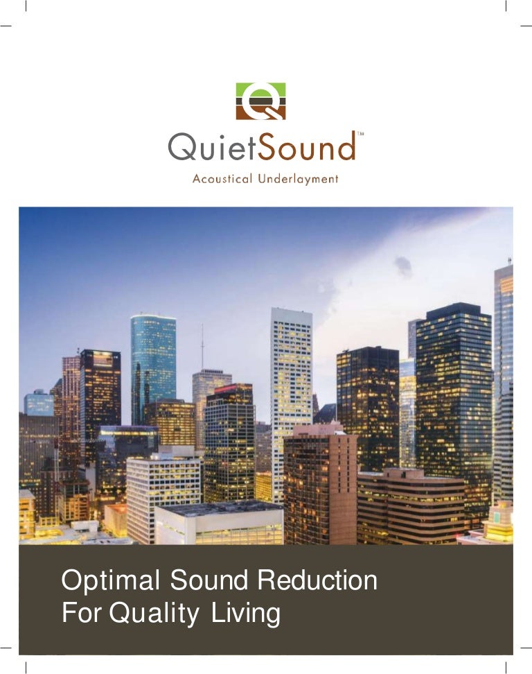 Acoustical Underlayment Acoustic Floor Underlayment