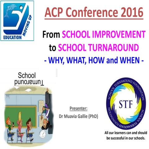 ACP - From school improvement to school turnaround