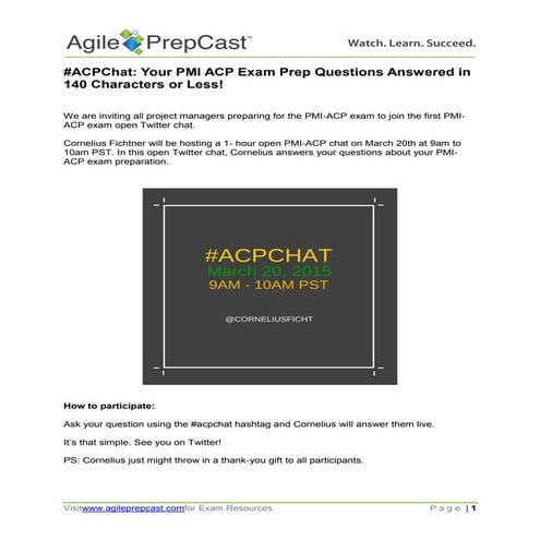 #ACPChat