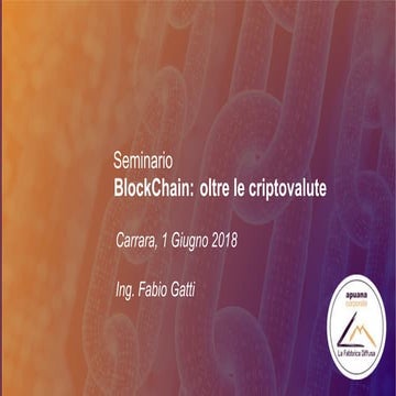 Apuana Corporate: Oltre le criptovalute