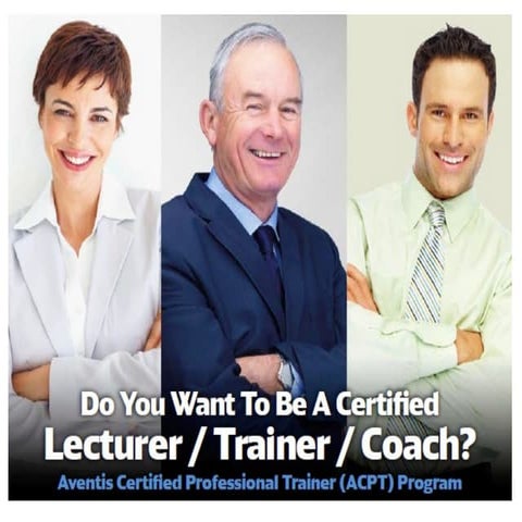 Aventis Certified Professional Trainer Program (ACPT)