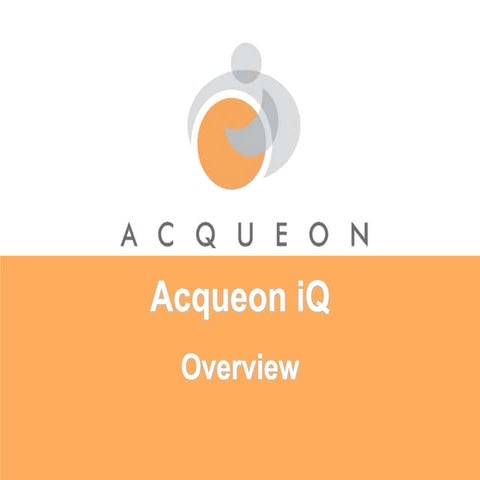 Acqueon AiQ Multi-Channel Contact Center