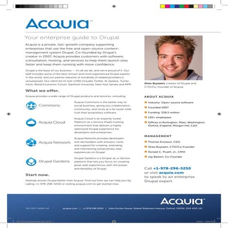 Acquia Company Information