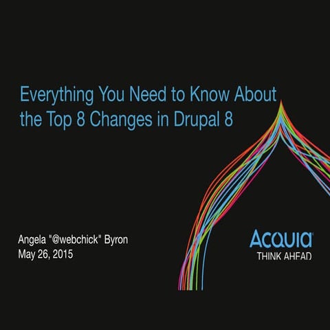 Everything You Need to Know About the Top Changes in Drupal 8