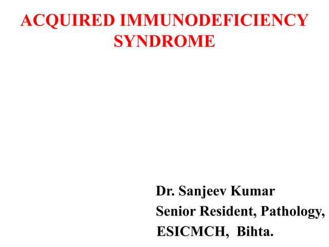 Pathophysiology of HIV AIDS | PDF