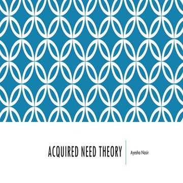 Acquired need theory.pptx of motivationin
