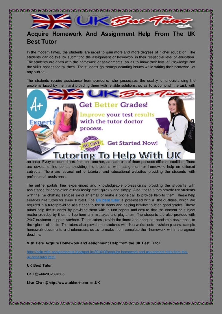 Homework helper chat picture