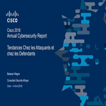 Conférence CISCO ACSS 2018
