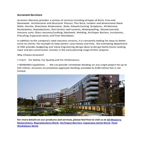 Cmh bp profile 2013 | PDF