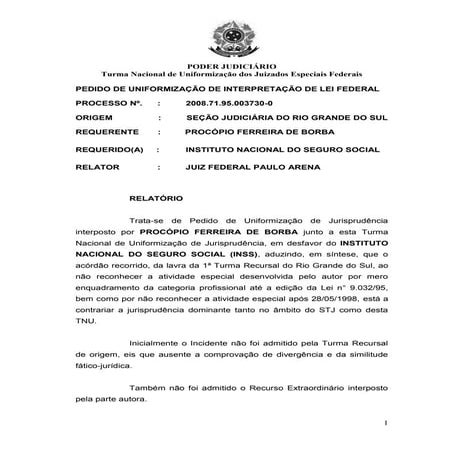 Acórdão   possibilidade de conversão de período especial após 1998