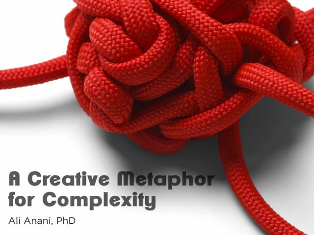 A creative metaphor for complexity