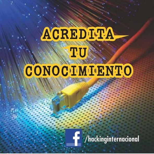 Acredita tu conocimiento