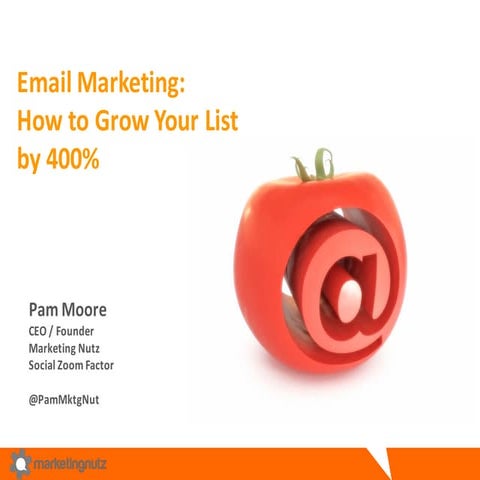 Email Marketing How to Grow Your List by 400% 