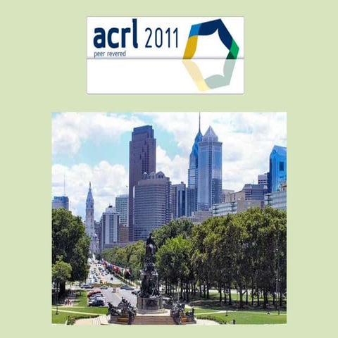 Acrl 2011 conference