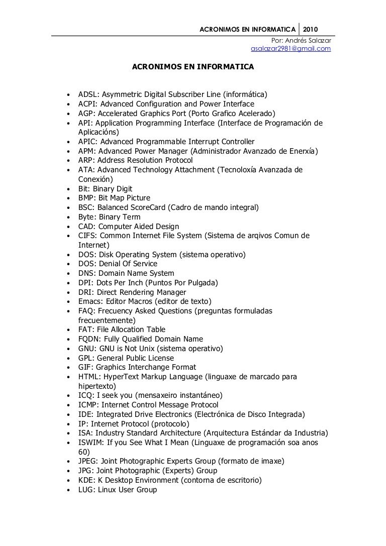 informatics resumes