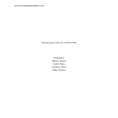 English Acronyms Power Point Presentation Pptx