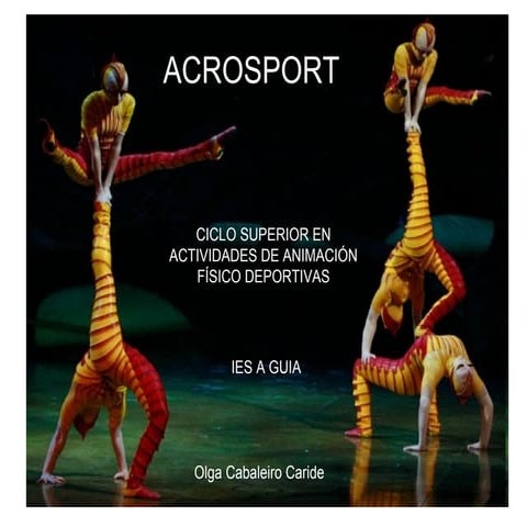 Acrosport,Gimnasia acrobática