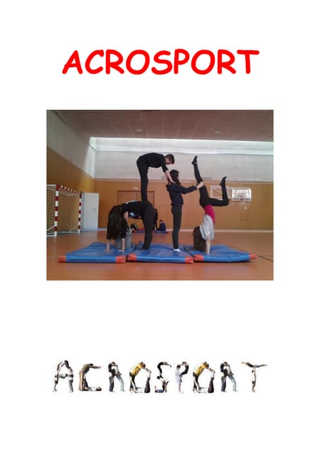 Unit 7 acrosport (english) 4º | PDF | Gymnastics | Sports