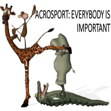 Acrosport: Everybody is important