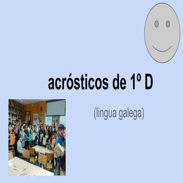 Acrósticos 1º eso d (1)