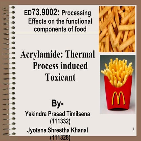 Acrylamide presentation