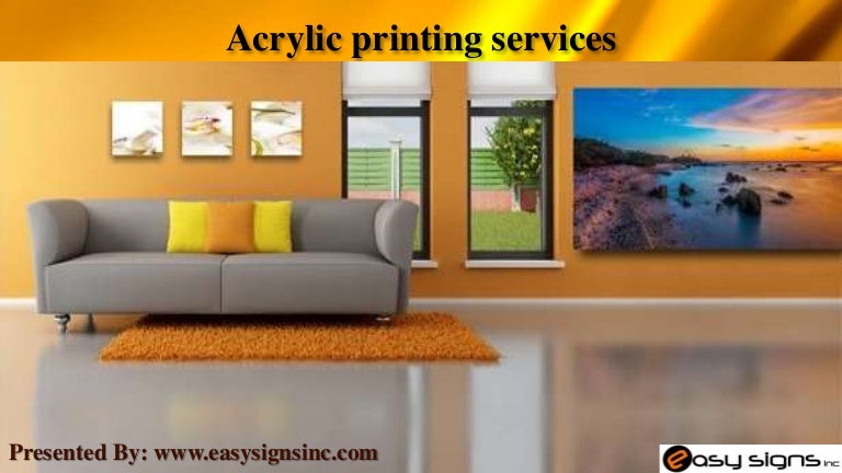 acrylic printing services near me