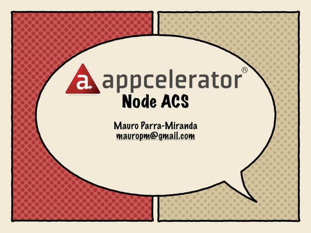 NodeJS @ ACS