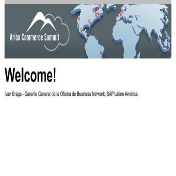 Bienvenida con VP Ivan Braga [México D.F.]