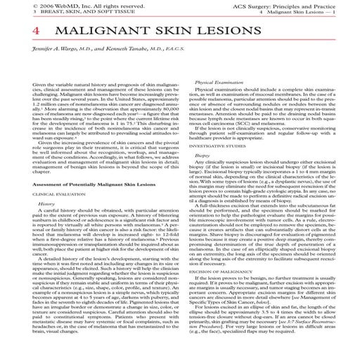 Acs0304 Surgical Management Of Melanoma And Other Skin Cancers | PDF