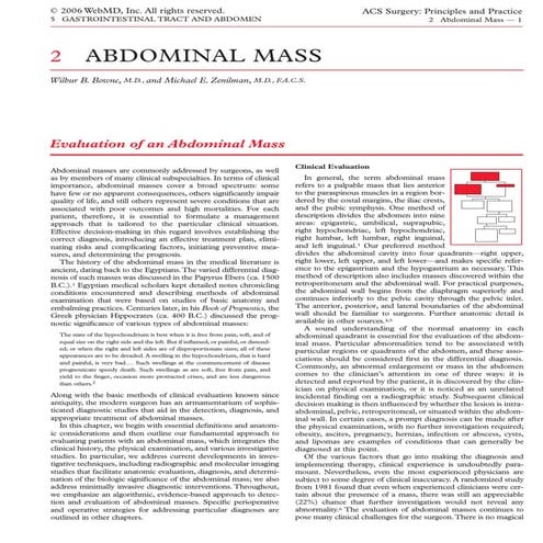 Acs0502 Abdominal Mass 2006