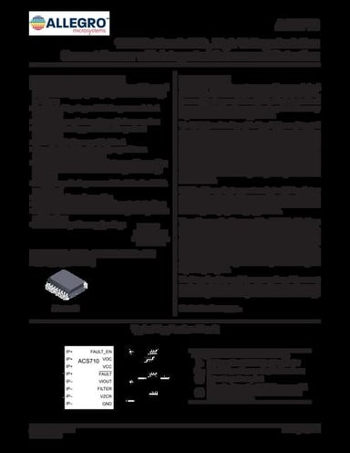 Original High Voltage Isolation IC ACS710T KLA-12CB 710T SOP-16 New