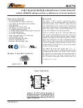 Датчик тока acs712 datasheet