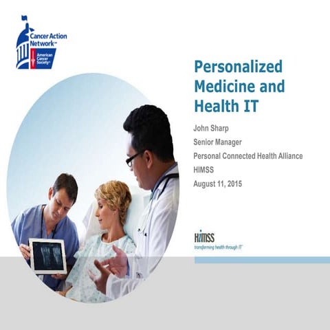 Health IT Role in Personalized Medicine