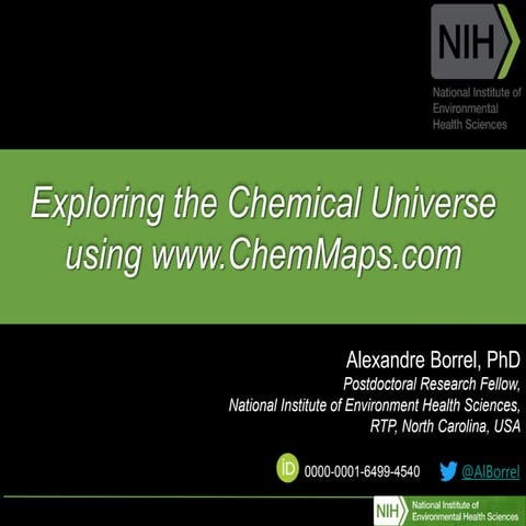 ChemMaps version 2, ACS Orlando 2019
