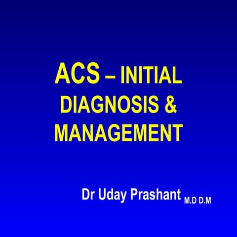 Acute coronary syndromes in Indian context