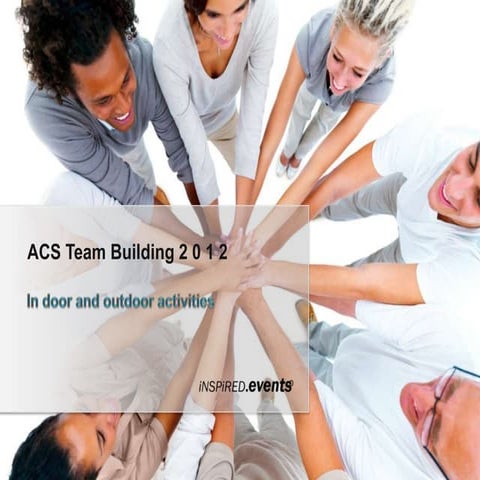Acs team buiding with agenda