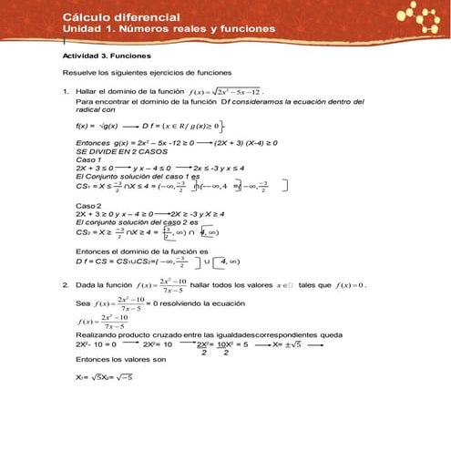 Act. 3. funciones calculo diferencial