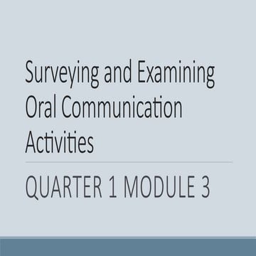 Oral Communication in Context: Definition, Types and Advantages