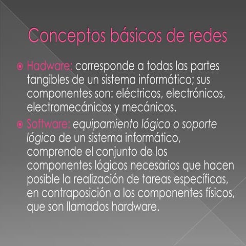 conceptos basicos de redes