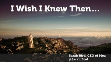 5 Things I Wish I Knew Then & The Fire Starter's Manifesto 