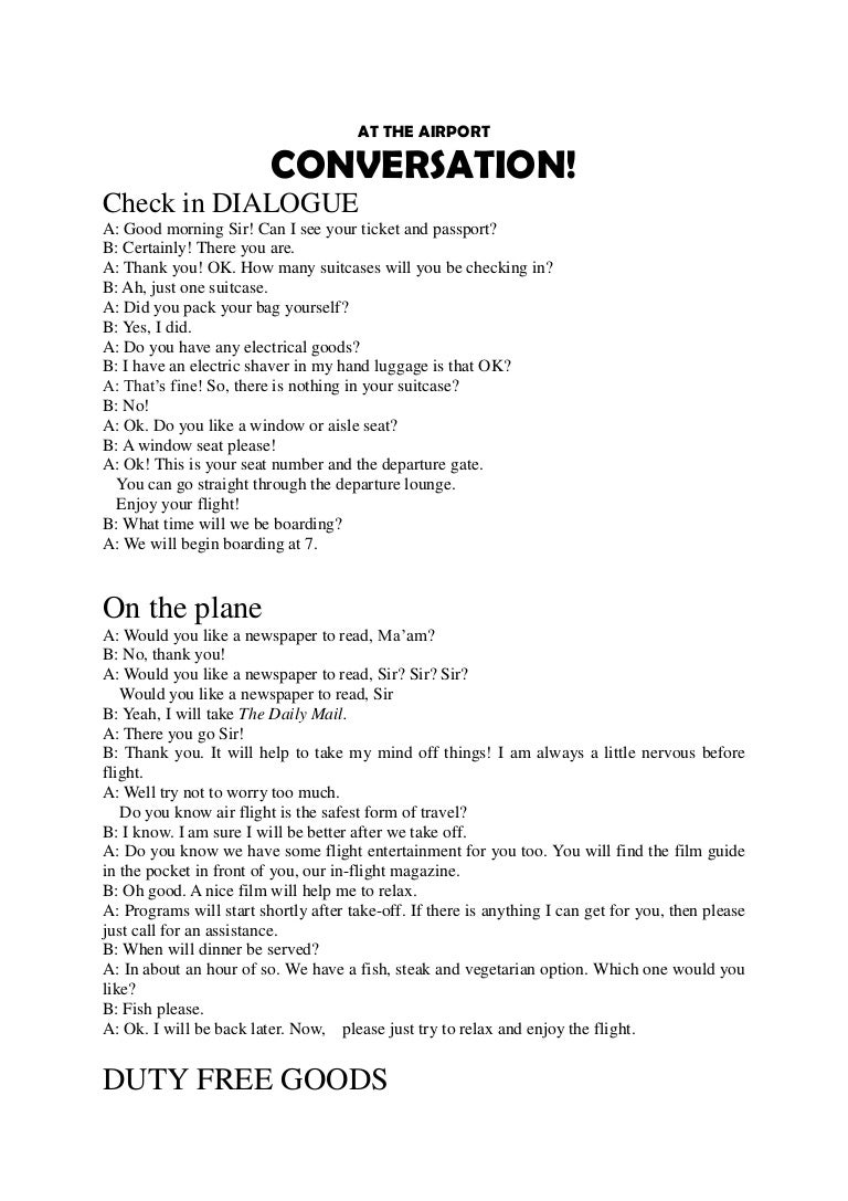 Act 2 Conversation Worksheet