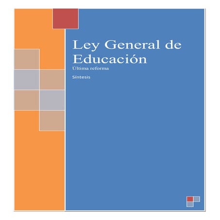 2. ley general de educación | PDF