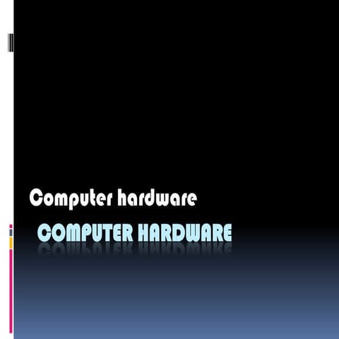 computer hardware
